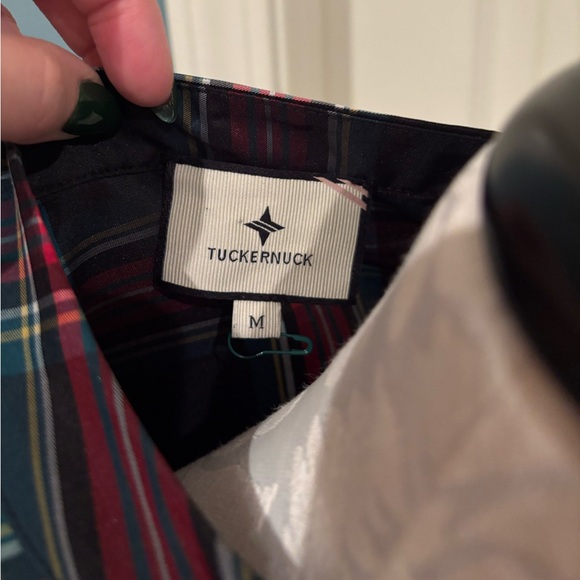 Tuckernuck Tartan Royal Shirt Dress - Picture 9 of 11